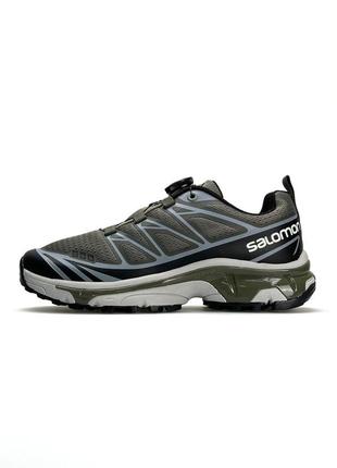 Кросівки осінь - зима salomon lab xt-6 new khaki black 41