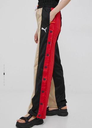 Спортивні штани пума puma на заклепках спортивные штаны3 фото