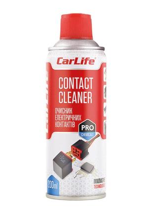 Очиститель электрических контактов carlife contact cleaner, 200мл