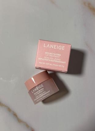 Laneige bouncy & firm lip treatment разглаживание и укрепление губ