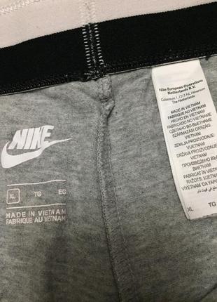 Лосины nike swoosh серые оригинальные спортивные леггинсы3 фото