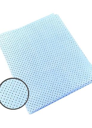 Профессиональная тряпка nowax для авто 40*50см (перфорированная синяя)