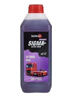 Активна піна nowax sigma dosatron active foam суперконцентрат для безконтактної мийки, 1л