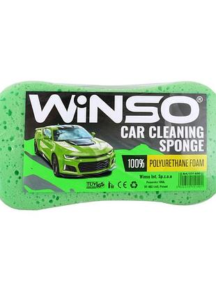 Губка для миття авто winso з великими порами, 220*120*60мм