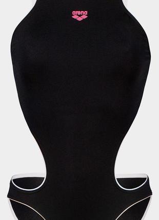 Купальник закритий для жінок arena one next swimsuit чорний жін 38