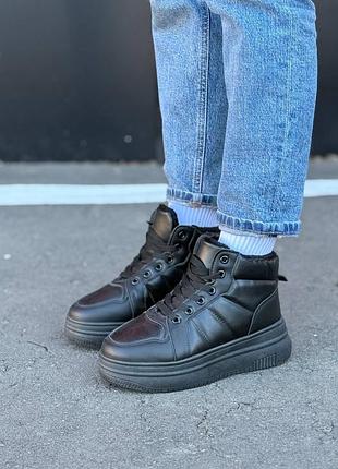 ❄️ мех! кроссовки женские зимние ❄️