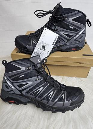Треккинговые ботинки salomon exvantage mid waterproof 45 размер