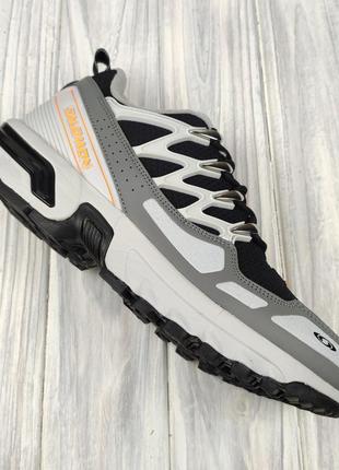 Кроссовки мужские salomon Full acs+ cswp l.grey black orange термо еврозима5 фото