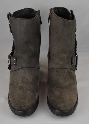 Ugg australia niels 2 ботинки сапоги угги зимние кожа мех овчина цигейка оригинал 36-37 р/23 см.5 фото
