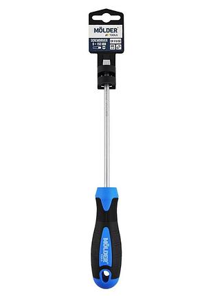 Отвертка molder шлицевая sl6x150mm