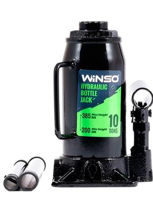 Домкрат гідравлічний пляшковий winso 10т 200-385мм