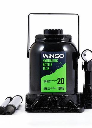 Домкрат гідравлічний пляшковий winso 20т 185-345мм