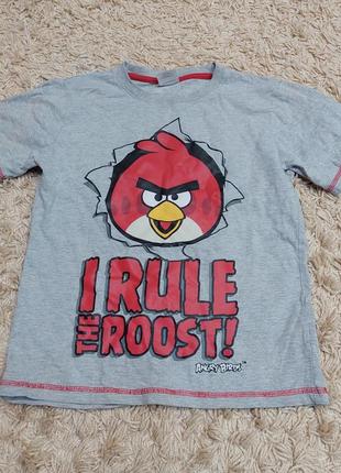 Футболка  angry birds