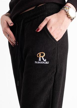 Вельветові джогери на хутрі для жінок