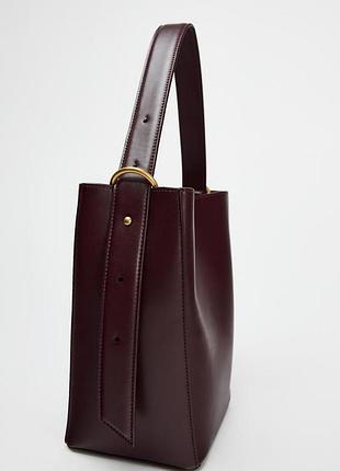 Сумка-мішок zara3 фото