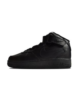 Кросівки чоловічі зимові nike damen air force 1 07 mid lthr prm hi top schuhe terenie wntr 41