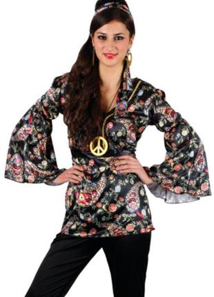 Шикарная туника в стиле хиппи wicked costumes, 💯 оригинал, молниеносная отправка 🚀⚡