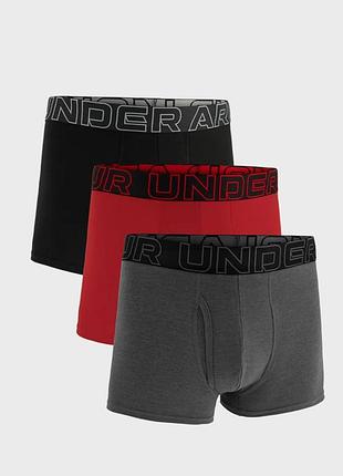 Under armour чоловічі боксери (3 шт) ua perf cotton