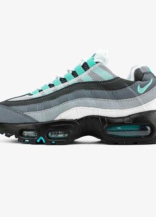Кросівки nike air max 95 "mint/grey/black" 40
