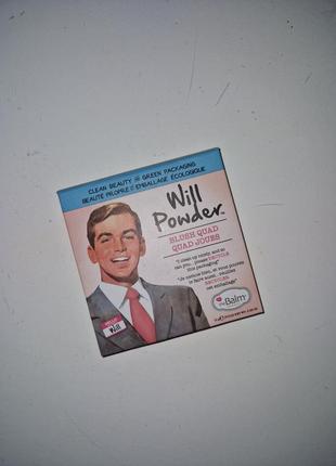 Палетка румян the balm will powder