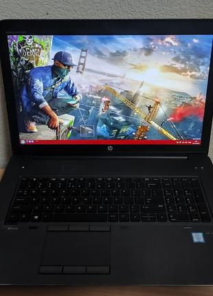 Ігровий ноутбук hp zbook 17 g3 17.3" fhd/ips  i5-6440hq /16 ddr4/512 ssd/nvidia quadro m3000m 4 gb