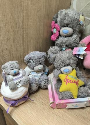 Лот ведмедиків тедді teddy me to you оригінал від carte blanche мишка тедди мі ту ю