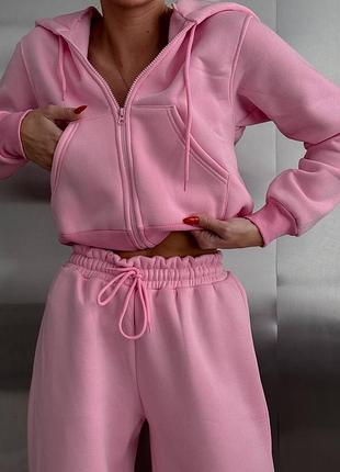 Утеплений костюм оверсайз