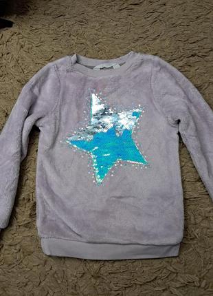 Теплый свитерик 4-6 лет