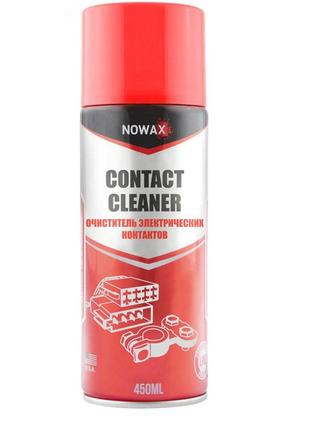 Очиститель электрических контактов nowax contact cleaner, 450мл