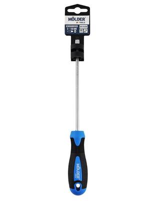 Отвертка molder шлицевая sl5x150mm