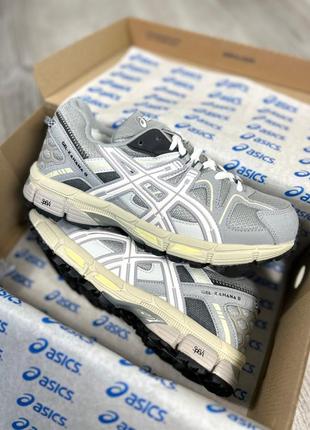 Зимние кроссовки asics gel kahana wntr gray