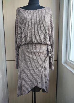 Теплое платье.