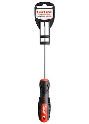 Викрутка carlife хрестова ph0x100mm, cr-v 6150