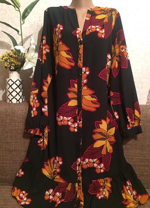 Платье на пуговицах