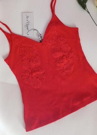 Красная майка 46 размер новая