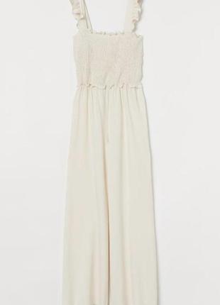 Льняной комбинезон h&m cos zara massimo dutti mango2 фото