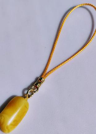Брелок minov 2763 из натурального янтаря