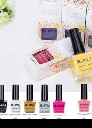 Профессиональный лак для стемпинга стемпинг ногтей маникюра zjoy профессиональный лак для стемпинга