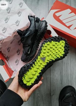 Мужские nike jordans acg mountain fly low 975x se gore-tex black/gray7 фото