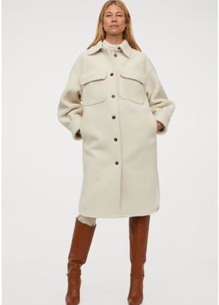 Куртка, пальто из искусственной овчины h&m2 фото