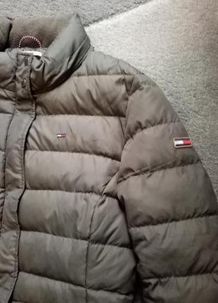 Женский пуховик куртка парка tommy hilfiger (оригинал)