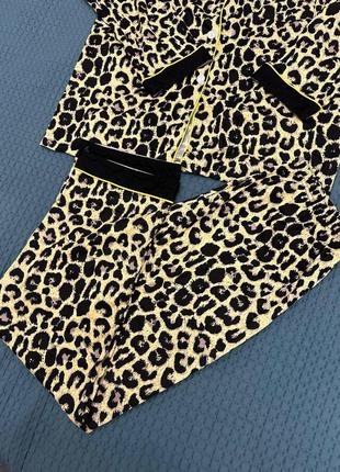 Нова піжама, костюм домашній леопардовий трендовий принт10 фото