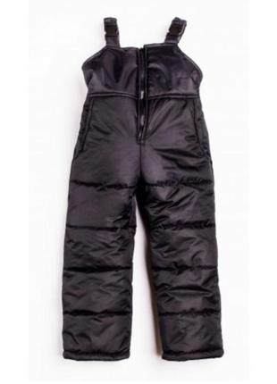 Зимовий напівкомбінезон lutex чорний 86 см