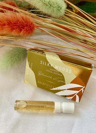 Пробник аромату  goldfield and banks silky woods
