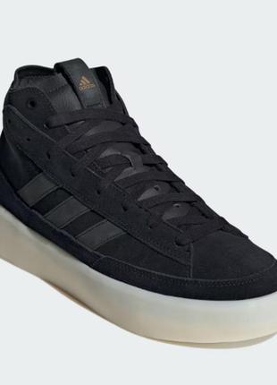 Високі кеди замша шкіра adidas znsored розмір us8.5 наш 39-40 устілка 26 см унісекс оригінал