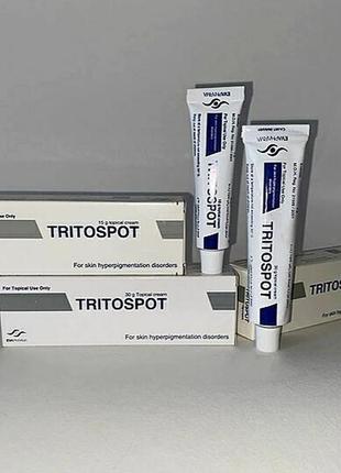Крем від пігментації, від пігментних плям tritospot,єгипет,30мл.