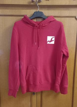 Худі, кенгуру hollister червоний