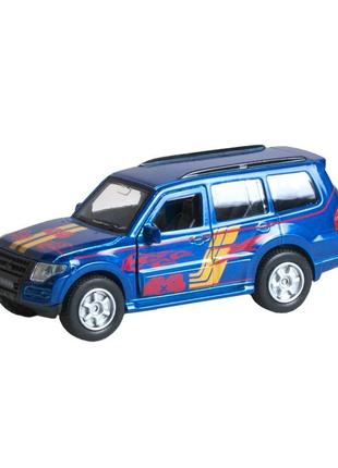 Автомодель - mitsubishi pajero sport (синій)