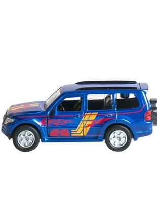 Автомодель - mitsubishi pajero sport (синій) 5