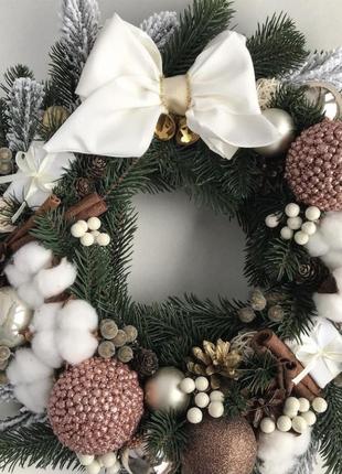 Різдвяний віночок новорічний вінок